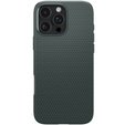 Etui Spigen do iPhone 16 Pro, Liquid Air, zielone + Szkło hartowane