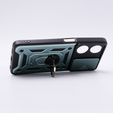 Etui pancerne do Oppo A98 5G, CamShield Slide, zielone