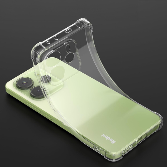 Etui do Xiaomi Redmi Note 14 4G, Dropproof, przezroczyste