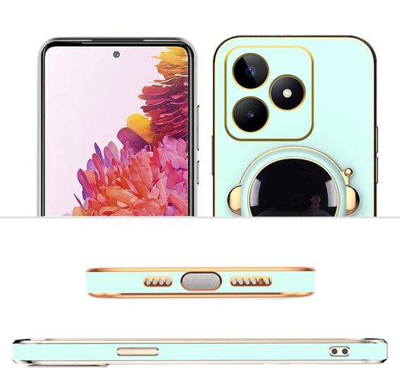 Etui do Realme Note 50, Astronaut, zielone