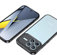 Etui do Xiaomi Poco F8 Pro, Fusion Hybrid, przezroczyste z czarną ramką