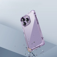 Etui do iPhone 14 Pro, ERBORD CornerShield, fioletowe