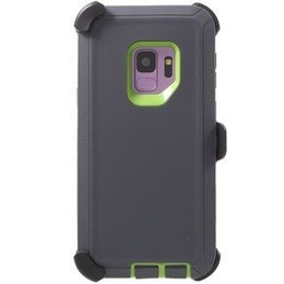 Etui ERBORD TOUGH do Samsung Galaxy S9 - Grey / Green