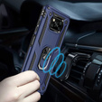 Etui pancerne do Xiaomi Poco X3 NFC, Nox Case Ring, niebieskie