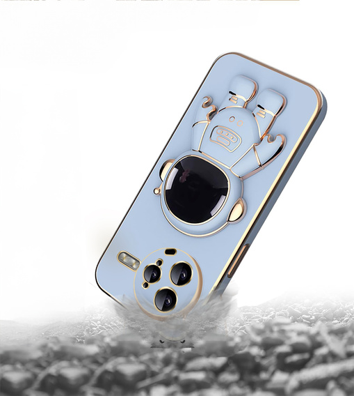 Etui do Xiaomi Poco F7 Pro, Astronaut, niebieskie