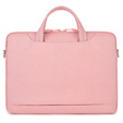 Business Style Torba na Laptopa 14" – Różowa