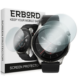 2x Szkło Hartowane ERBORD do Amazfit GTR 4 46mm, Szybka