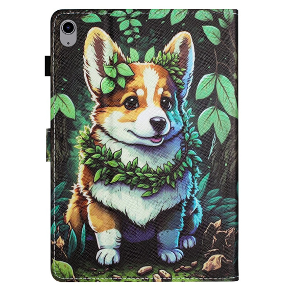 Etui do iPad 10.9" 2022 (10 gen.) / iPad 11" 2025 A16 (11 gen.), z klapką, corgi dog