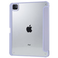 Etui do iPad Pro 12.9" 2022/2021/2020 (6/5/4 gen.), Smartcase Hybrid, z miejscem na rysik, fioletowe