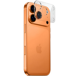 Szkło hartowane ERBORD na wyspę aparatów do iPhone 17 Pro, przezroczyste