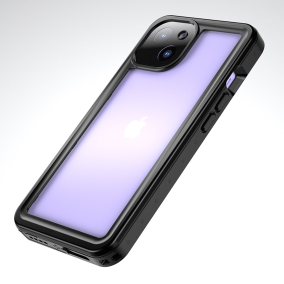 Etui Wodoodporne IP68 do iPhone 13, czarne