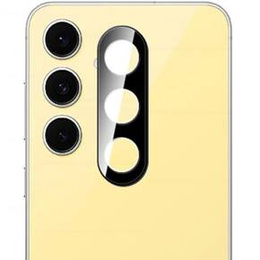 Szkło hartowane na aparat do Samsung Galaxy S24 FE, czarne