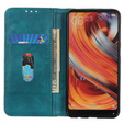 Etui do Samsung Galaxy S24, Wallet Litchi Leather, zielone