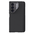 Etui z rysikiem do Samsung Galaxy Z Fold7 5G, pancerne Nillkin, do Magsafe - czarne