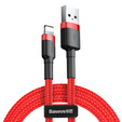 BASEUS Cafule Kabel Lightning 2A 3M - red