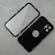 Etui do iPhone 12 Pro, Dual Glass, do Magsafe, czarne