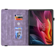 Etui do Lenovo Idea Tab 11", Butterfly, fioletowe