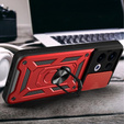 Etui pancerne do Oppo Reno 13, CamShield Slide, czerwone
