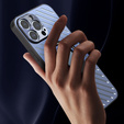 Etui R-JUST RJ57 do iPhone 14 Pro Max, pancerne, do MagSafe, niebieskie