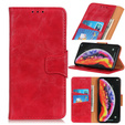 Skórzane Etui Wallet do Samsung Galaxy A50/A50S/A30S, czerwone