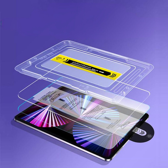 Szkło hartowane 9H z aplikatorem do Samsung Galaxy Tab S10 Lite / S10 FE / S10 / S9 FE / S9 / S8 / S7