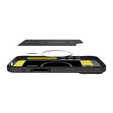 Etui Spigen do iPhone 17, Rugged Armor MagSafe, Matte Black
