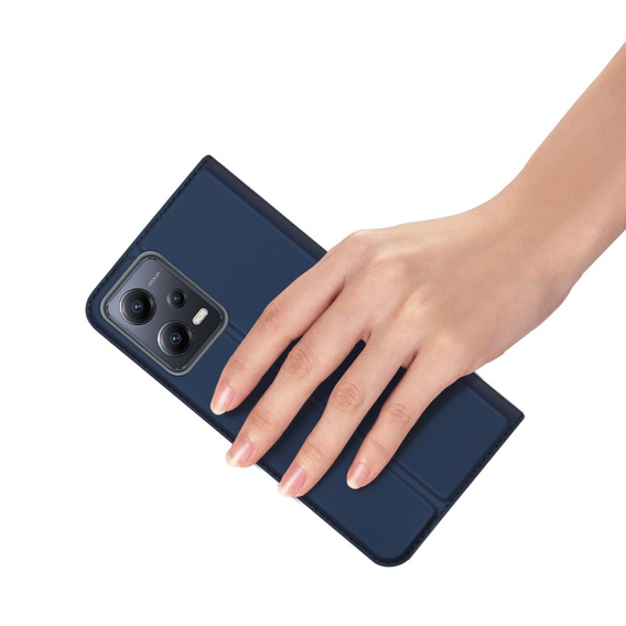Etui Dux Ducis do Xiaomi Redmi Note 12 5G / POCO X5 5G, Skinpro, granatowe