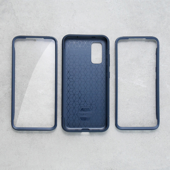 Etui do Samsung Galaxy S20, Suritch Basic (Two Frames), granatowe