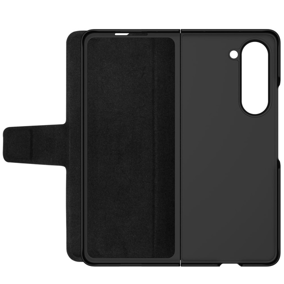 Etui NILLKIN do Samsung Galaxy Z Fold5 5G, z klapką, Czarne