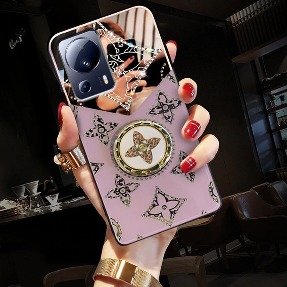 Etui Fashion do Xiaomi 13 Lite, fioletowe