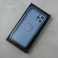 Etui do iPhone 12 Pro, Dual Glass, do Magsafe, niebieskie