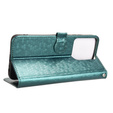 Etui z klapką do Motorola Moto G86 Power 5G, Wallet Rhombus, zielone