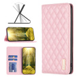 Etui z klapką do Oppo A38 4G, Wallet, BINFEN COLOR, różowe