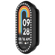 Etui z Diamentami do Xiaomi Smart Mi Band 9, Czarne