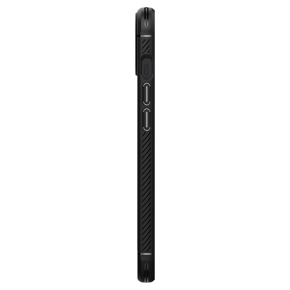 Etui Spigen do iPhone 13, Rugged Armor, czarne + szkło