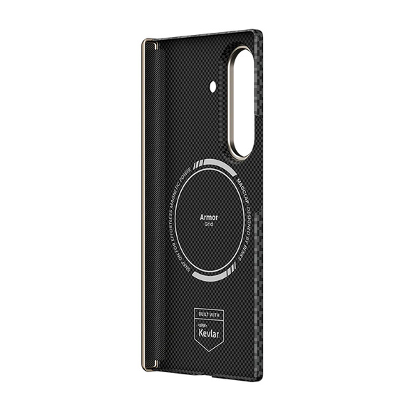 Etui Benks Magnetic Armor Grid Axis Kevlar 1000D (0047) do Samsung Galaxy Z Fold7 – czarny
