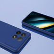 Etui do Xiaomi Poco F6 Pro, Silicone Lite, niebieskie