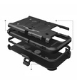 Etui ERBORD SHOCK do iPhone 11 Pro Max - Carbon Black