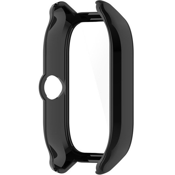 2w1 Etui + Szkło hartowane do Amazfit GTS 4, Czarne