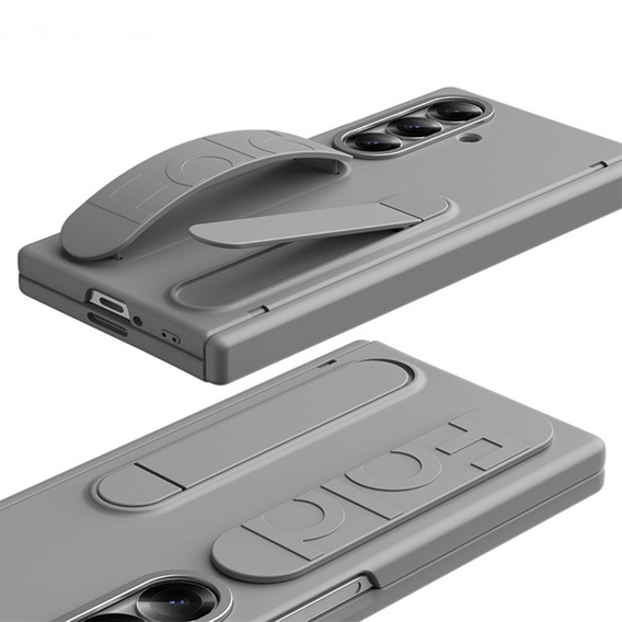 Etui szare do Galaxy Z Fold7 z wygodną rączką
