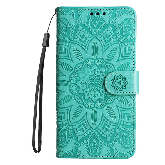 Etui do Huawei Nova 11i, Kwiaty, zielone