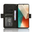 Etui z klapką do Xiaomi Redmi Note 13 5G, Card Slot, czarne