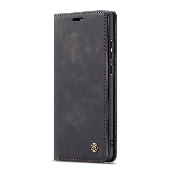 Etui CASEME do Samsung Galaxy A50/A50S/A30S, Leather Wallet Case, czarne