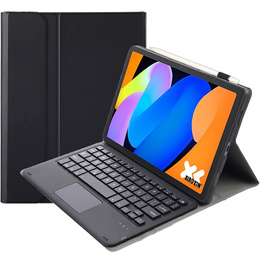 Etui z klawiaturą Bluetooth Touchpad do Lenovo Idea Tab 11" 2025 TB336FU TB336ZU, czarne