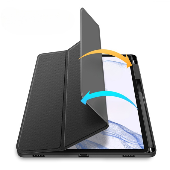 Etui do Samsung Galaxy Tab S9+, Dux Ducis TOBY, czarne