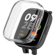 2w1 Etui Silikonowe z Osłoną na Ekran do Xiaomi Redmi Watch 3, Przezroczyste