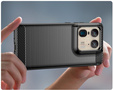 Etui do Motorola Edge 50 Ultra, Carbon, czarne