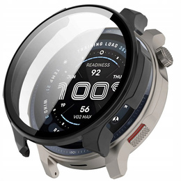 2w1 Etui + Szkło Hartowane do Amazfit Balance 2, Czarne