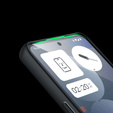 Etui do Nothing Phone 3A Pro, Fusion Hybrid, przezroczyste / czarne