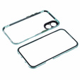 Etui do iPhone 16, Magnetic Dual Glass, zielone